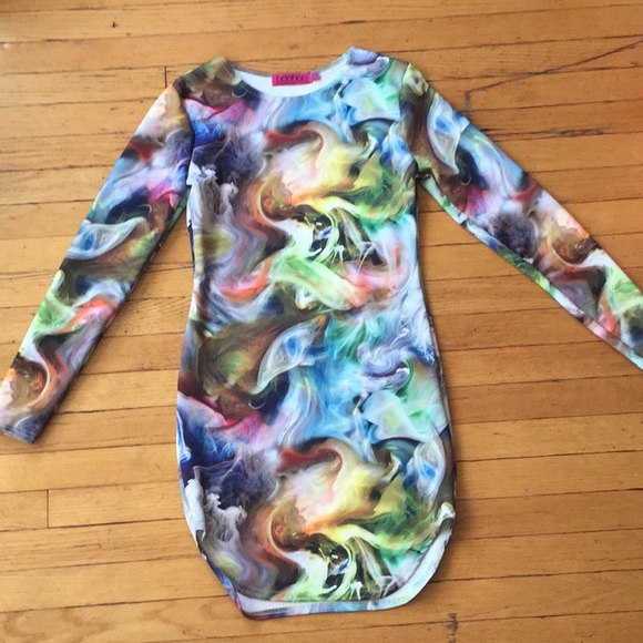 Curve hem party dress - Picture 2 of 4